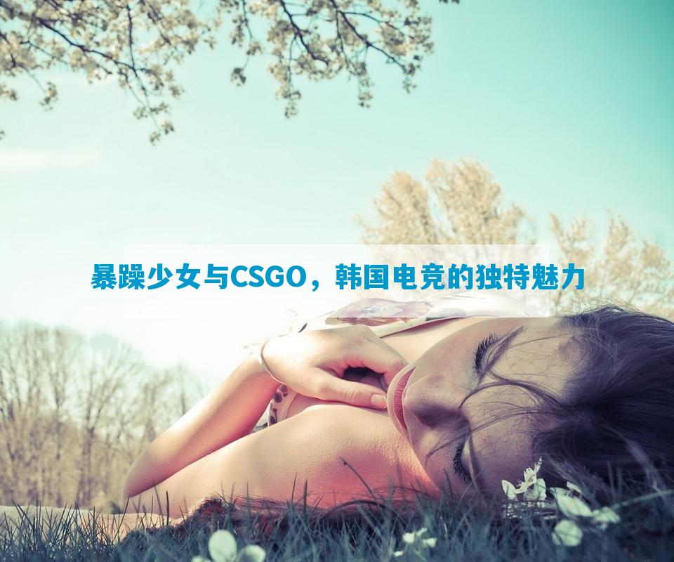 暴躁少女与CSGO，韩国电竞的独特魅力