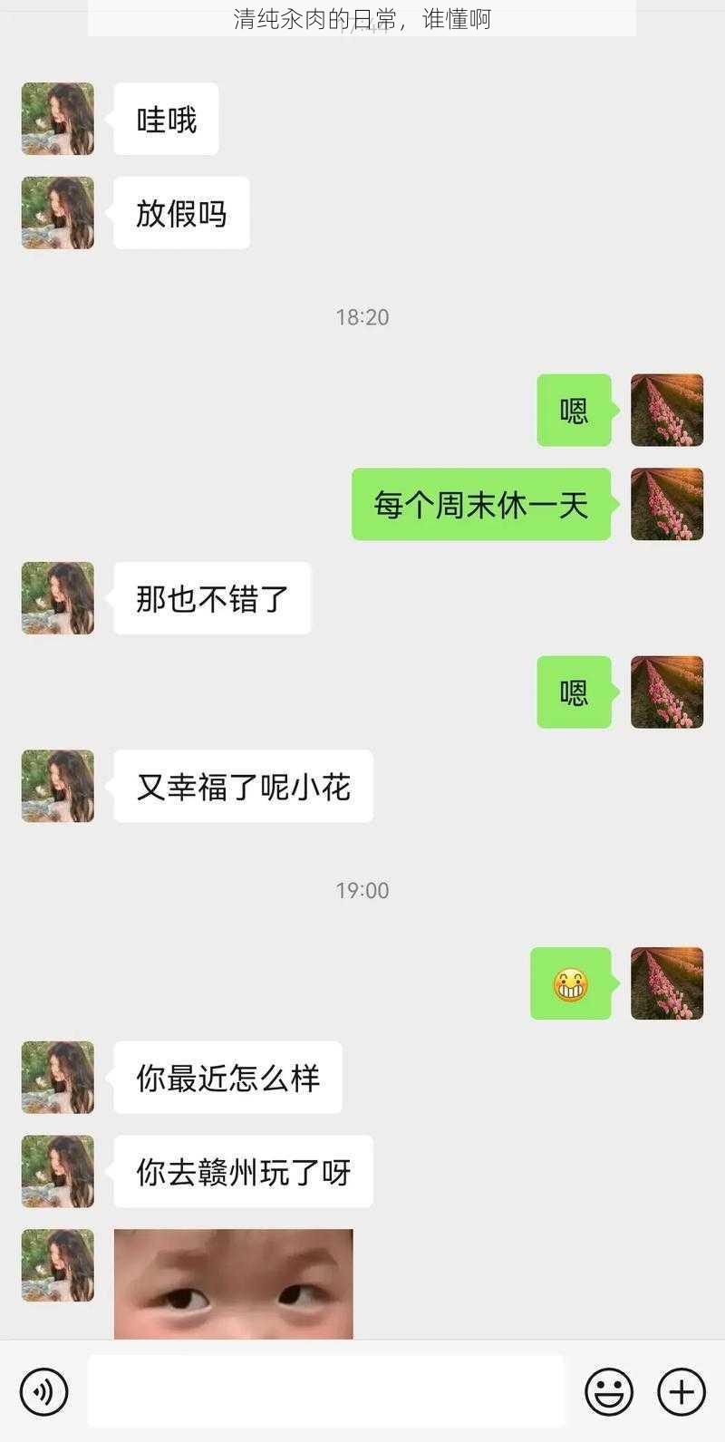 清纯汆肉的日常，谁懂啊